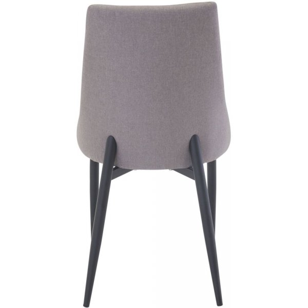 Spisestol Laila - Svart / Grå Spisestol Laila - Svart / Grå
