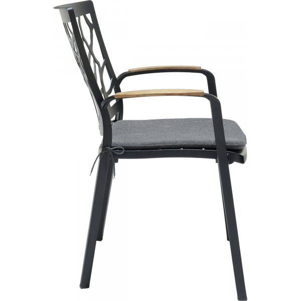 Portals spisegruppe 17 - Sort/teak