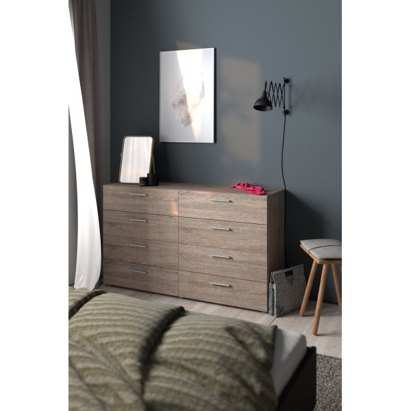 Pepe kommode med 8 skuffer - Trffel