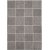 Flatvevd teppe Matthews Gr/hvit - 160x230 cm