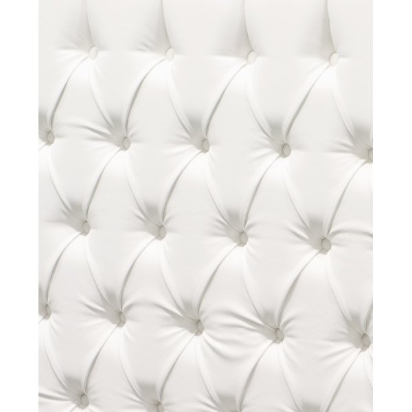 White Day sengegavl hvitt konstskinn - Velg bredde! White Day sengegavl hvitt konstskinn - Velg bredde!