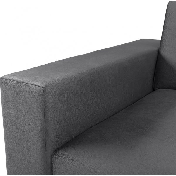 Lone hjrnesovesofa med pen ende hyre - Gr