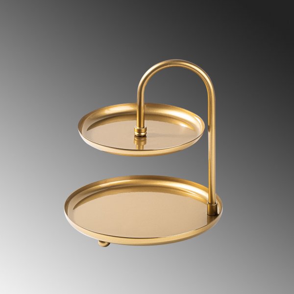 Kormen dekorativ tallerken - Gull Kormen dekorativ tallerken - Gull