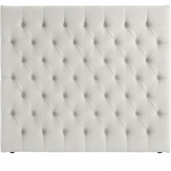 Nord sengegavl med knapper 180 x 120 cm - Grbeige flyel
