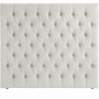 Nord sengegavl med knapper 180 x 120 cm - Grbeige flyel