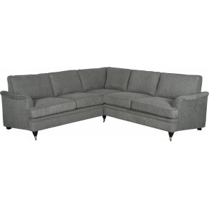 Howard Watford Deluxe hjrnesofa - mrkegr