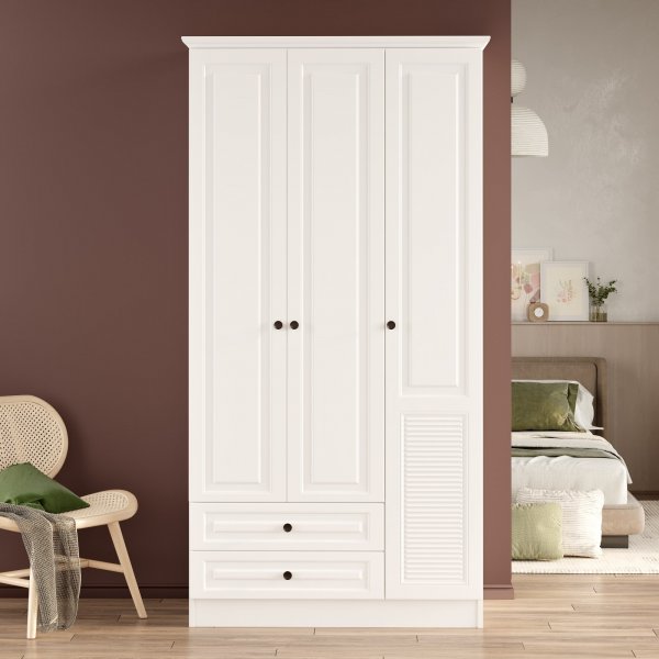 Ingo garderobe 1 - Hvit Ingo garderobe 1 - Hvit