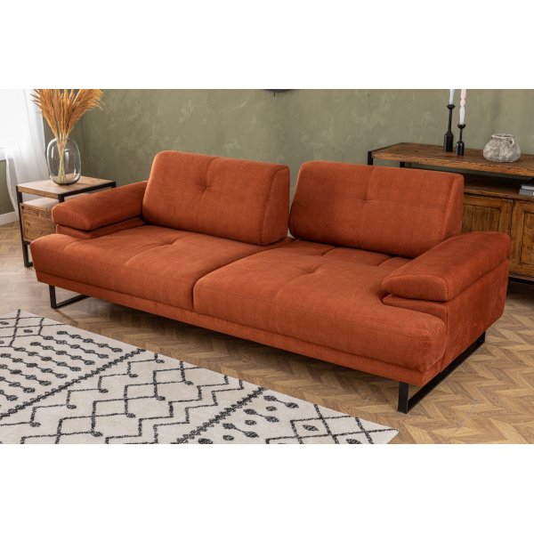 Mustang 3-seters sofa - Oransje Mustang 3-seters sofa - Oransje