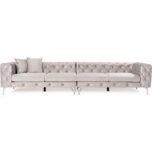 Como 4-seters sofa - Lys gr