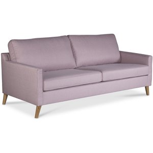 Blues 2-seters sofa - Rosa / Eik