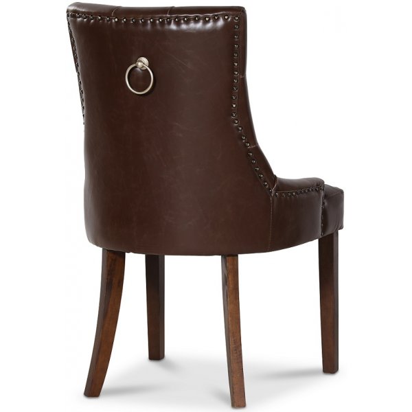 Tuva New Port stol med h�ndtak - Vintage PU