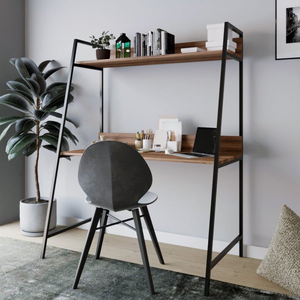 Samara skrivebord 115x55 cm - Valn�tt