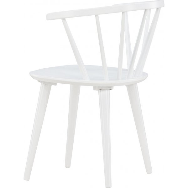 Bobby spisestol - Hvit Bobby spisestol - Hvit