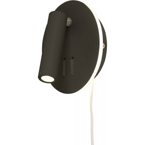 Vegglampe Ace - Svart