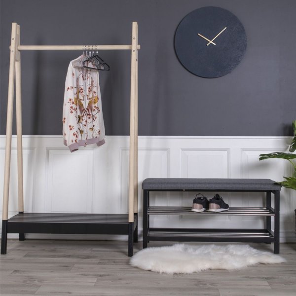 Torino Kleshenger - Natur/Svart Torino Kleshenger - Natur/Svart