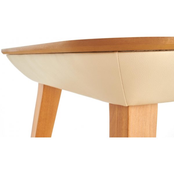 Wilbur spisebord uttrekkbart - Beige/honning eik