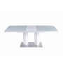 Colombia spisebord uttrekkbart 160-200 cm - Hvit