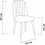 Vina 0701 spisegruppe med sofa - Hvit/lys gr
