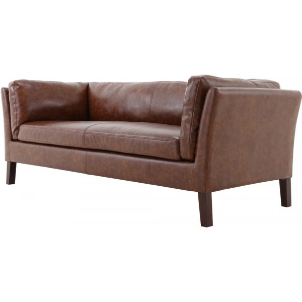 Heritage 3-seters sofa - Brun vintage Heritage 3-seters sofa - Brun vintage