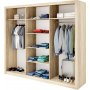 Einar garderobe - Sonoma eik