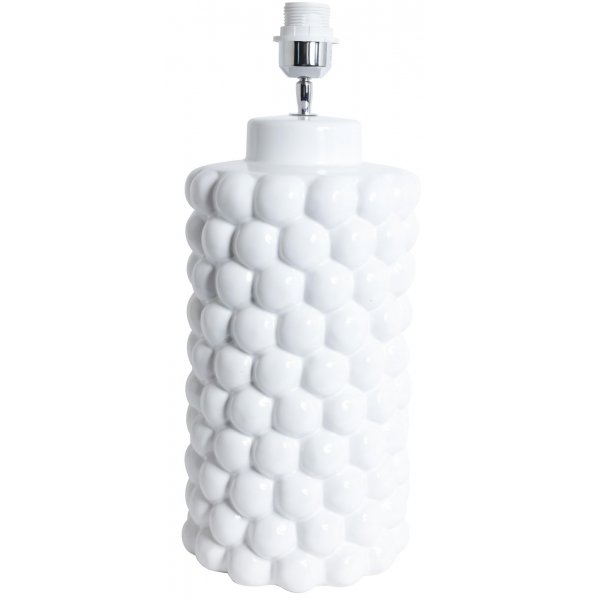 Big Bouble lampefot H48 cm - Hvit