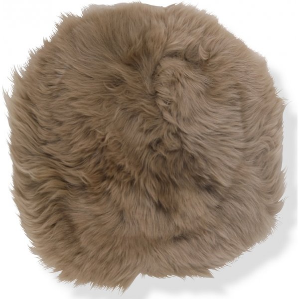 Plaza stolpute saueskinn 37 cm - Lysebrun