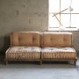 Heriya 2-seters sofa - Beige