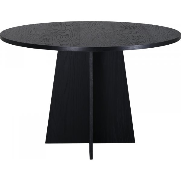 Bootcut spisebord 110 cm - Sort