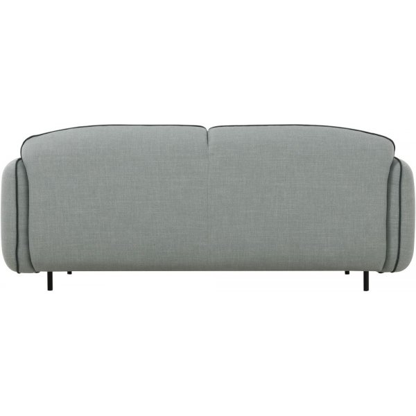 Catta 3-seters sofa med fotskammel - Lysegrøn + Tekstilrens for møbler Catta 3-seters sofa med fotskammel - Lysegrøn + Tekstilrens for møbler