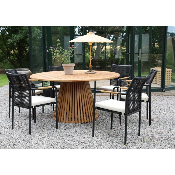 Edenryd rundt spisebord D150 cm - Teak