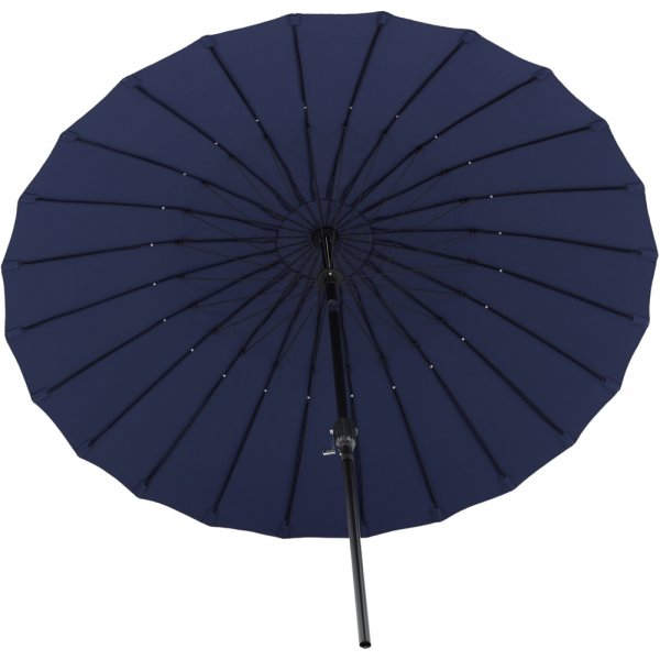 Palmetto parasoll - Sort/Blå Palmetto parasoll - Sort/Blå