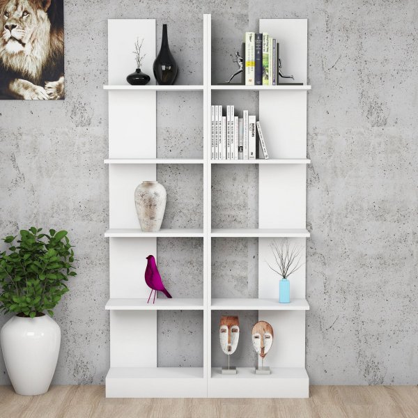 Ikiz bokhylle - Hvit Ikiz bokhylle - Hvit