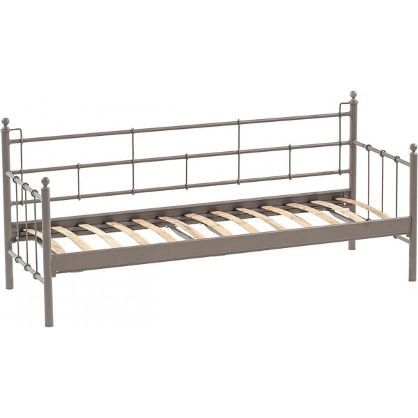 Lalas 3-seters utesofa - Brun/grnn + Flekkfjerner for mbler