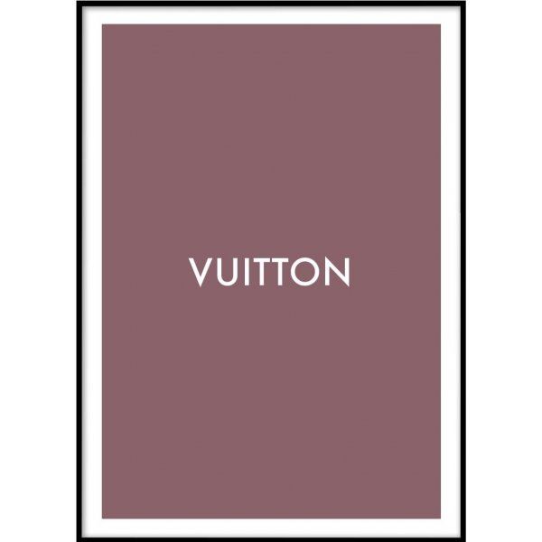 LOUIS VUITTON No 2 - Plakat 50x70 cm