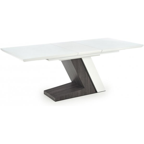 Creed uttrekkbart spisebord 90x160-200 cm - Hvit Creed uttrekkbart spisebord 90x160-200 cm - Hvit