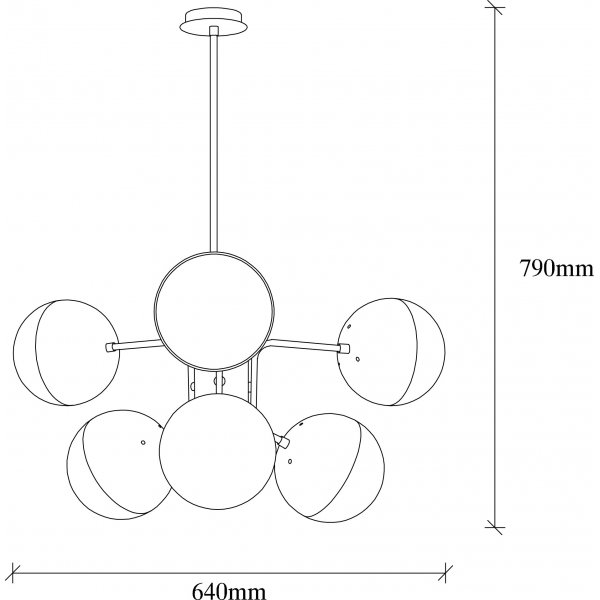Karsholm taklampe 1262 - Hvit/vintage Karsholm taklampe 1262 - Hvit/vintage