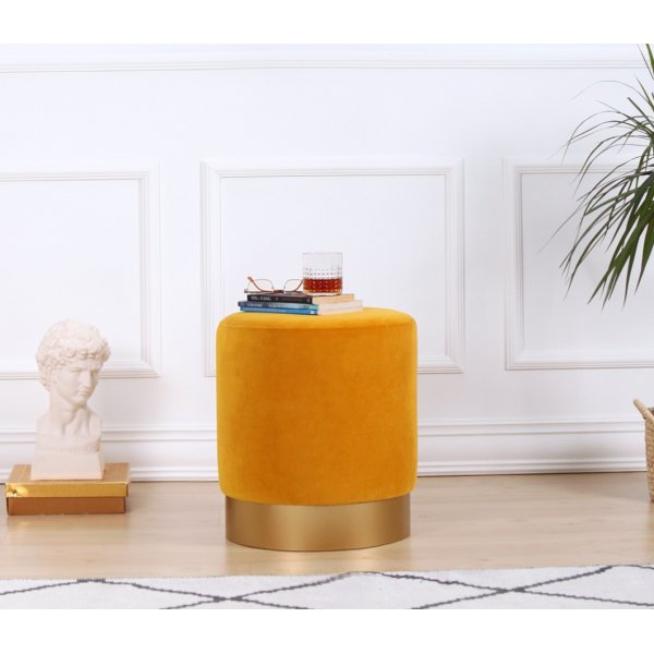 Memphis puff - Sennepsgul