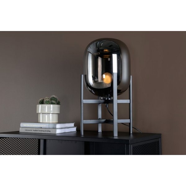 Marbystrand bordlampe - Svart/glass Marbystrand bordlampe - Svart/glass