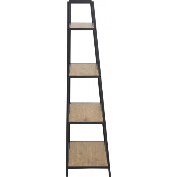 Seaford stigehylle 77x138 cm - Eik/sort Seaford stigehylle 77x138 cm - Eik/sort