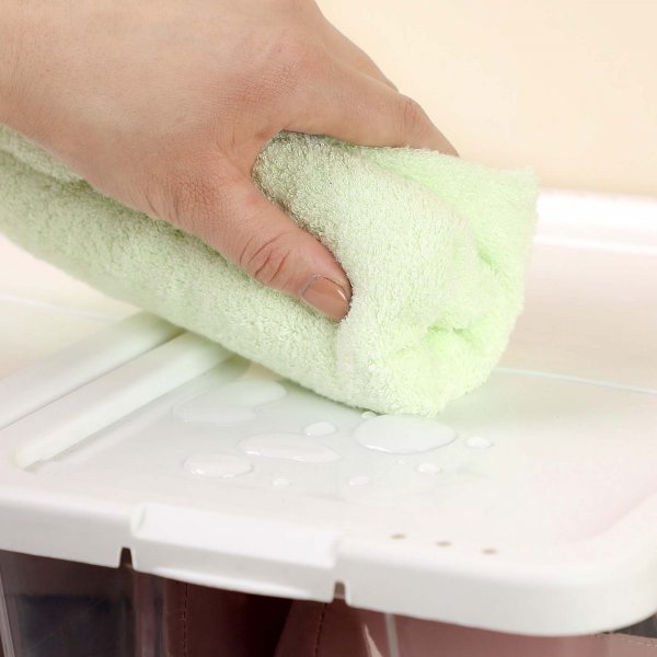 Leander oppbevaringsboks 35x20 cm 12-pakning - Gjennomsiktig Leander oppbevaringsboks 35x20 cm 12-pakning - Gjennomsiktig