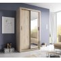 Mervyn garderobe 120 - San remo eik