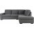 Solna sofa med pen ende 244 cm - Hyre