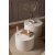 Terning salongbord 50/58 cm - Beige