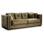 Hamilton sofa 3-seter - Sort