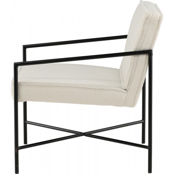 Tetra lenestol - Hvit teddy Tetra lenestol - Hvit teddy