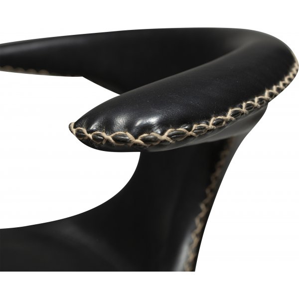 Flair barkrakk 90 cm - Sort PU