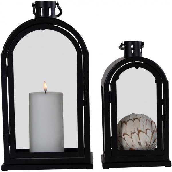 Kos Lantern - Svart - 2 stk