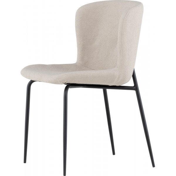 Modesto spisestol - Beige boucle Modesto spisestol - Beige boucle