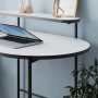 Lob skrivebord - Hvit