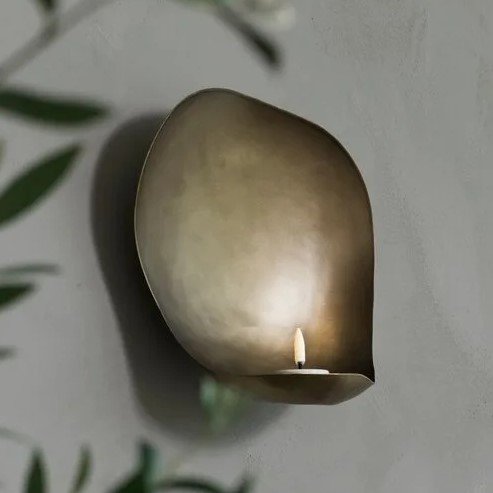 Vasilios vegglampe - antikk messing Vasilios vegglampe - antikk messing